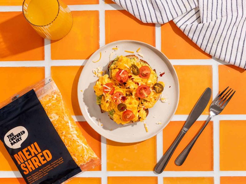 Cheesy Scrambled Eggs