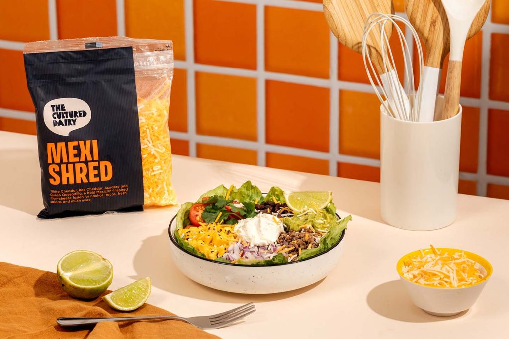 Loaded lunch taco bowl