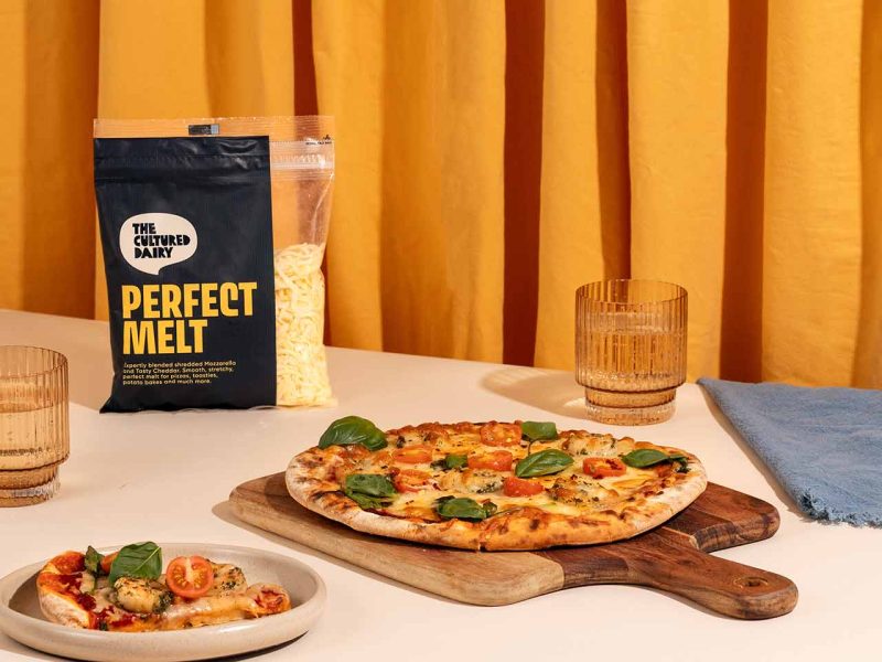 Garlic Chilli Prawn Pizza